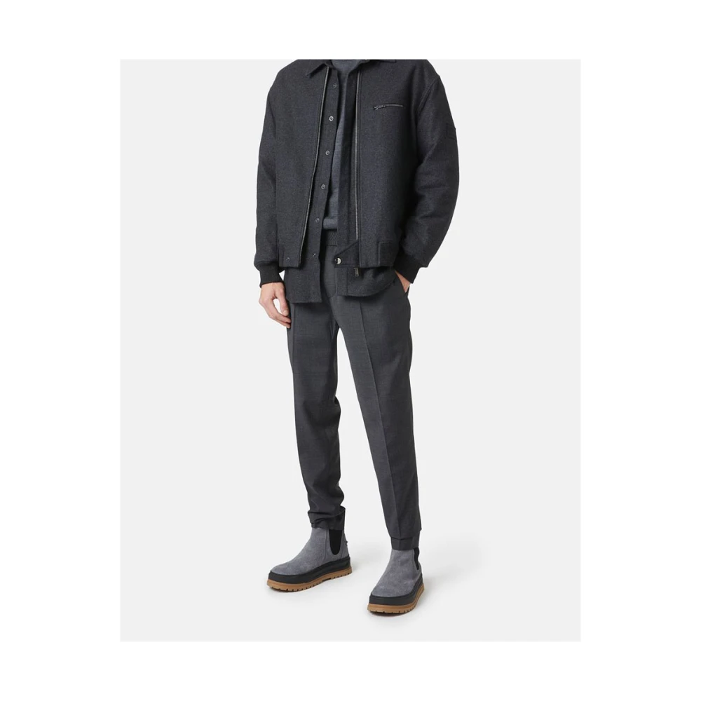 Iceberg Carry-over broek met logo Gray Heren