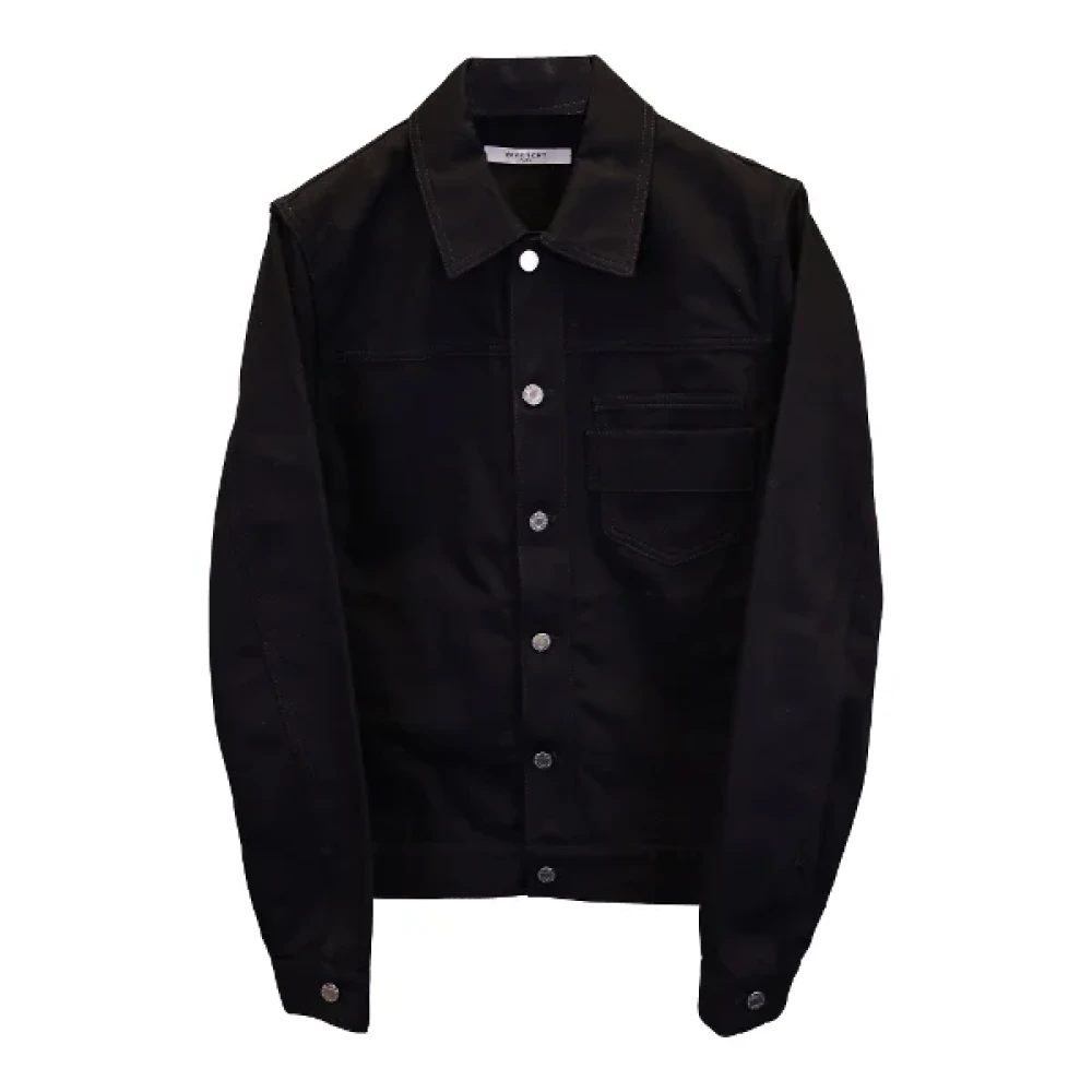 Givenchy Pre-owned Cotton outerwear Black Heren