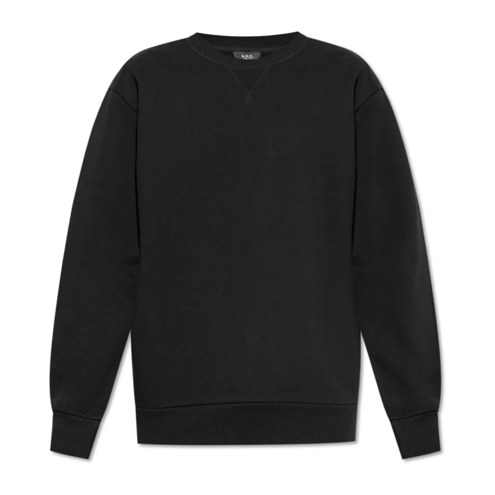 A.p.c. `Tab` Sweatshirt van Black Heren