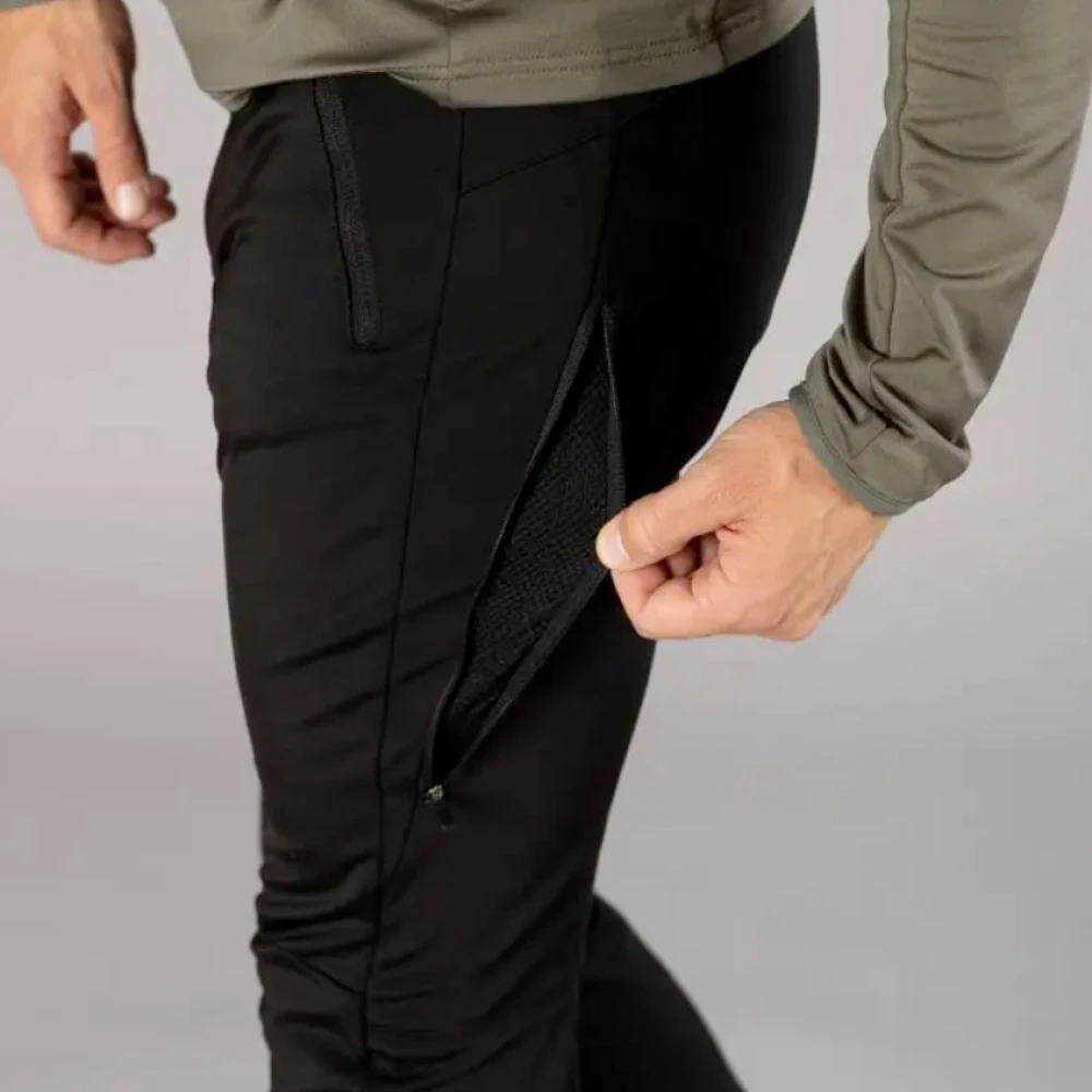 CMP Zwarte Broek Waterafstotend Regular Fit Black Heren