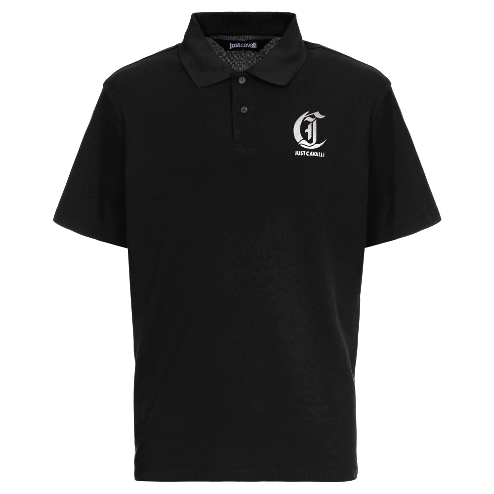 Just Cavalli T-shirts en Polos Black Heren