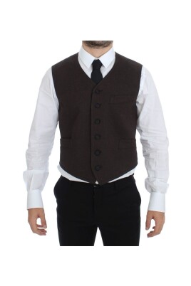 elegant-brown-cotton-blend-vest