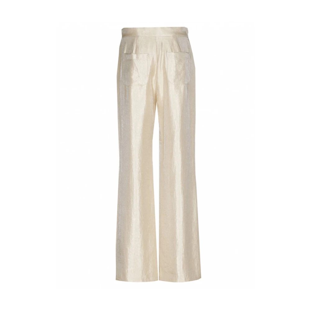 Caroline Biss Elegante Broek voor Vrouwen Yellow Dames