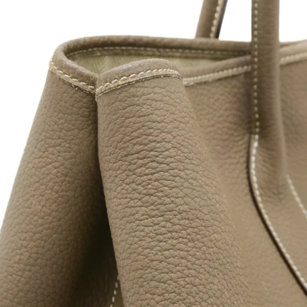 Hermès Vintage Pre-owned Leather handbags Brown Dames