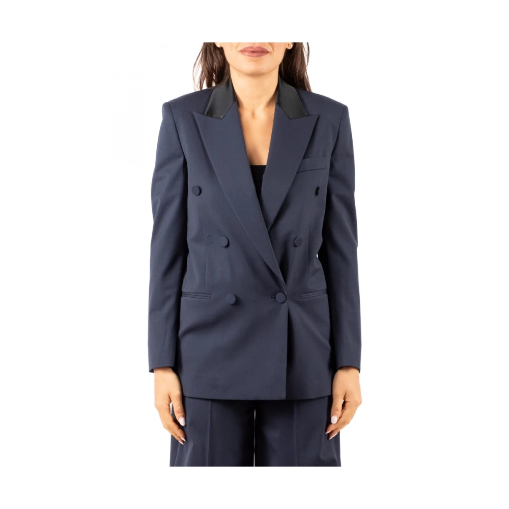 Dondup Damen Blau Jacken, Mgröße: