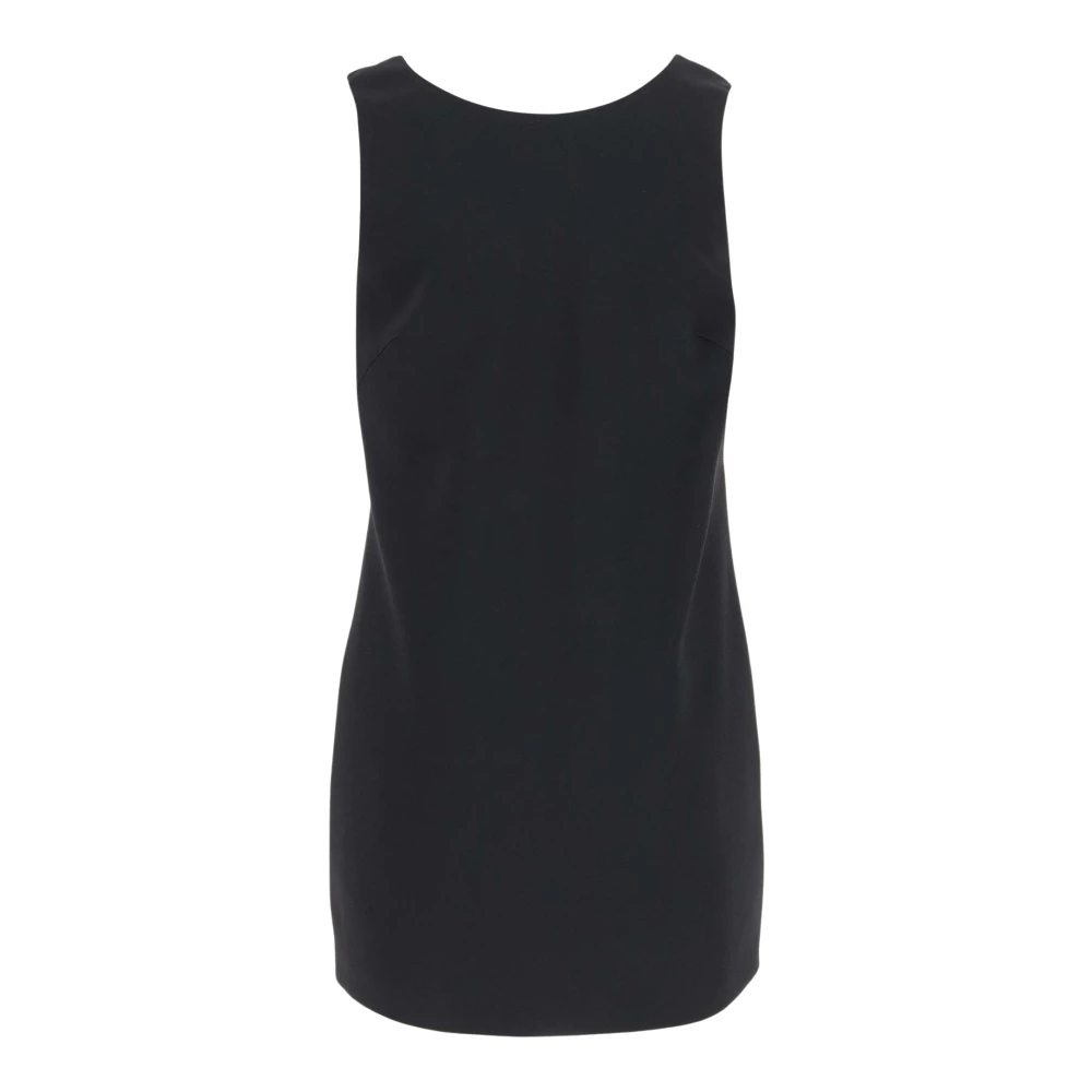 Elisabetta Franchi Stijlvolle Zwarte Jurk Black Dames