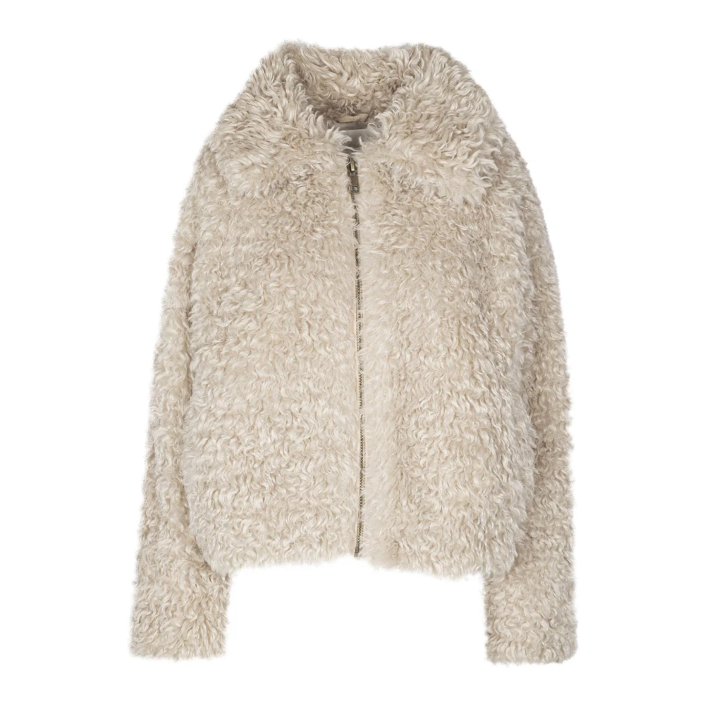 OOF Wear Eco Jack voor Stijlvolle Outfits Beige Dames
