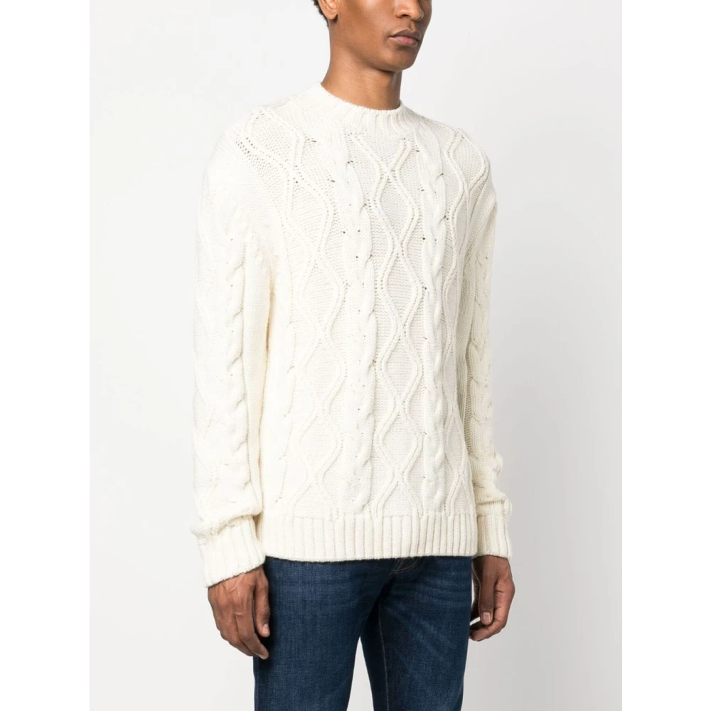PAUL & SHARK Stijlvolle Rollneck Sweater White Heren
