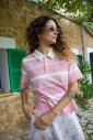 gestreepte-polo-blouse-met-korte-mouwen