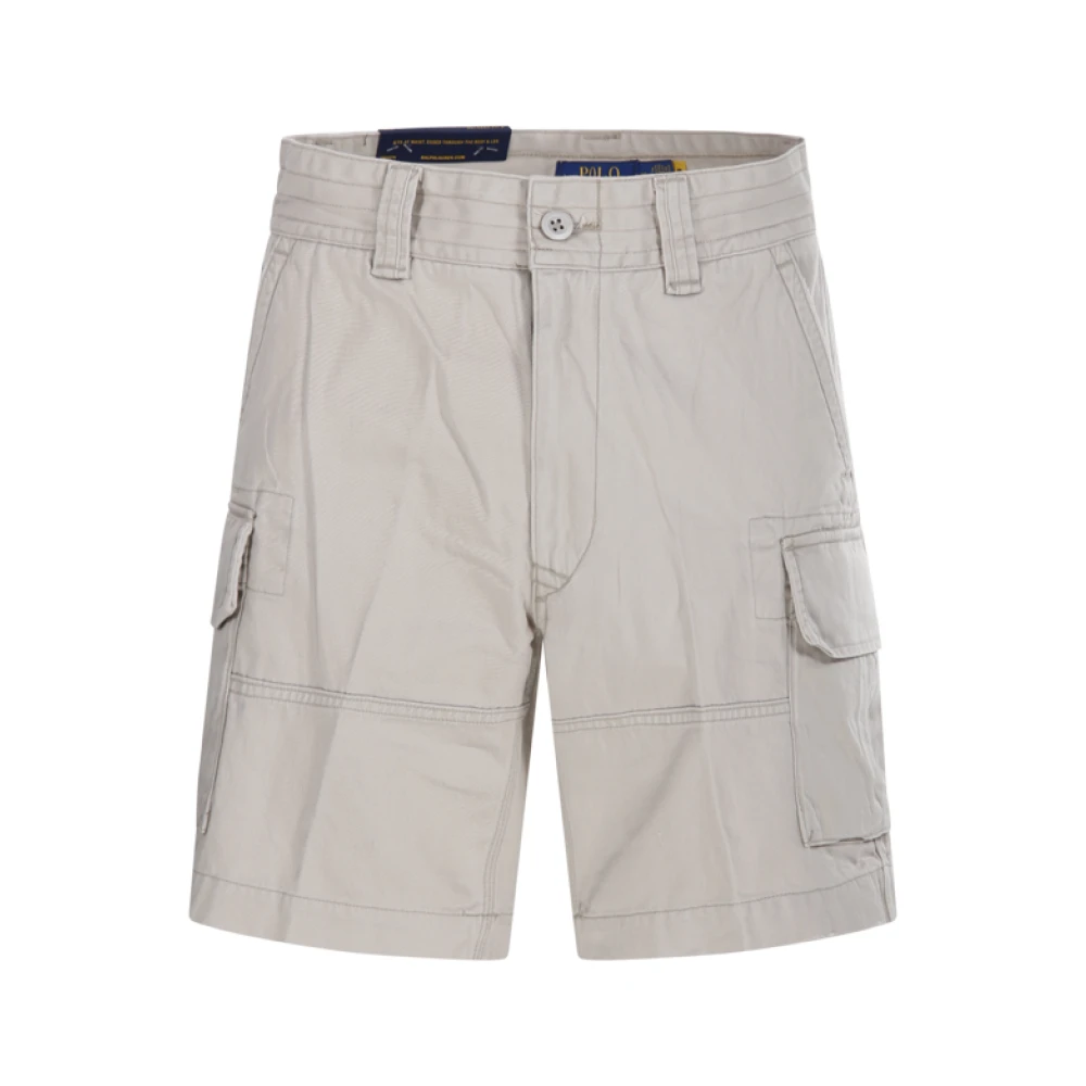 Ralph Lauren Men's Gray Classic Fit Cargo Short - Casual Shorts - W34 - Shorts