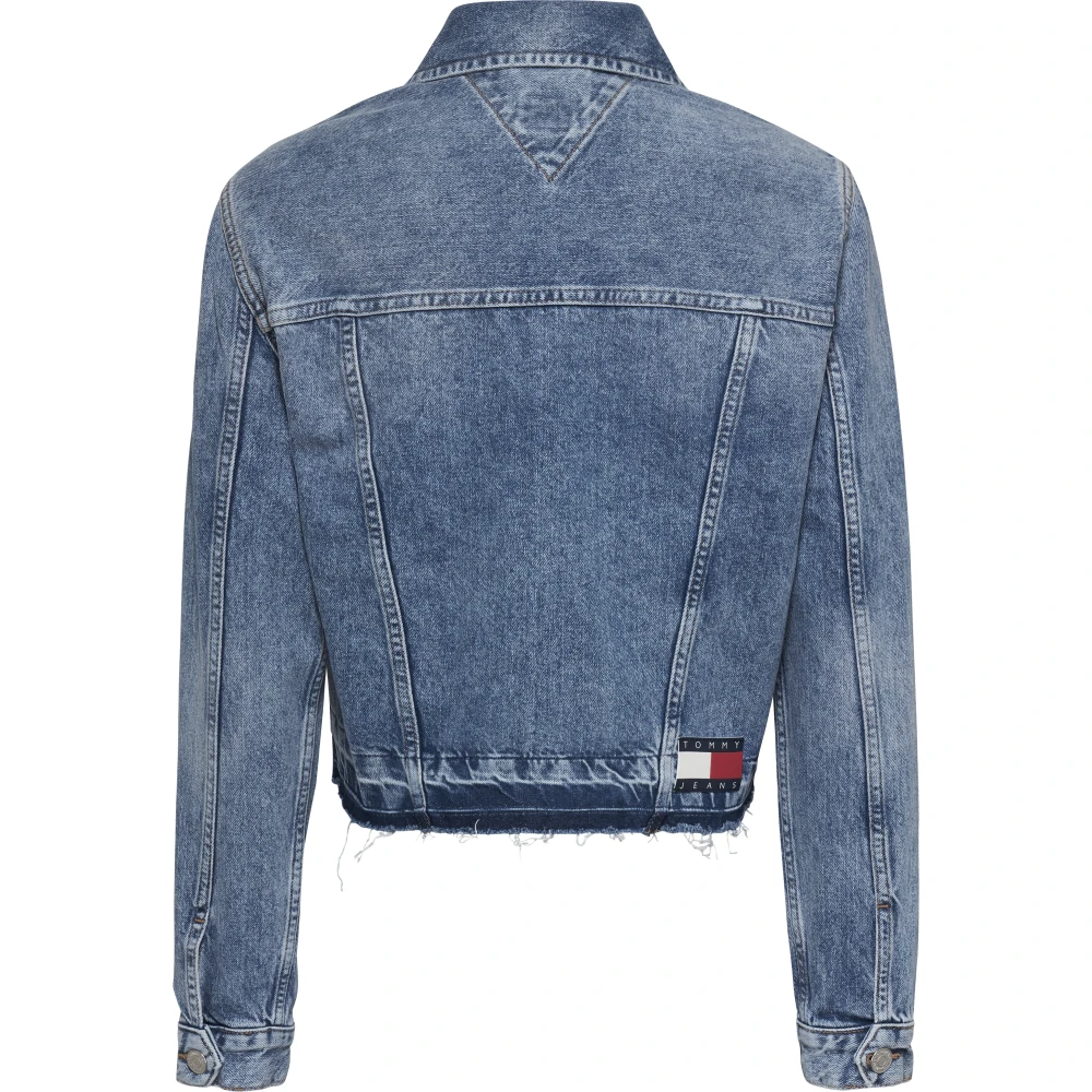 Tommy Jeans Vintage Denim Jacket Blue Ss24 Blue Dames