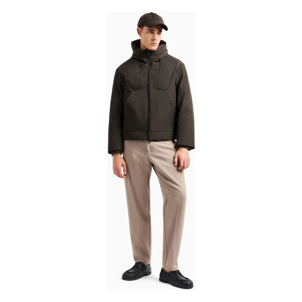 Emporio Armani Stijlvolle Winterjassen voor jou Brown Heren