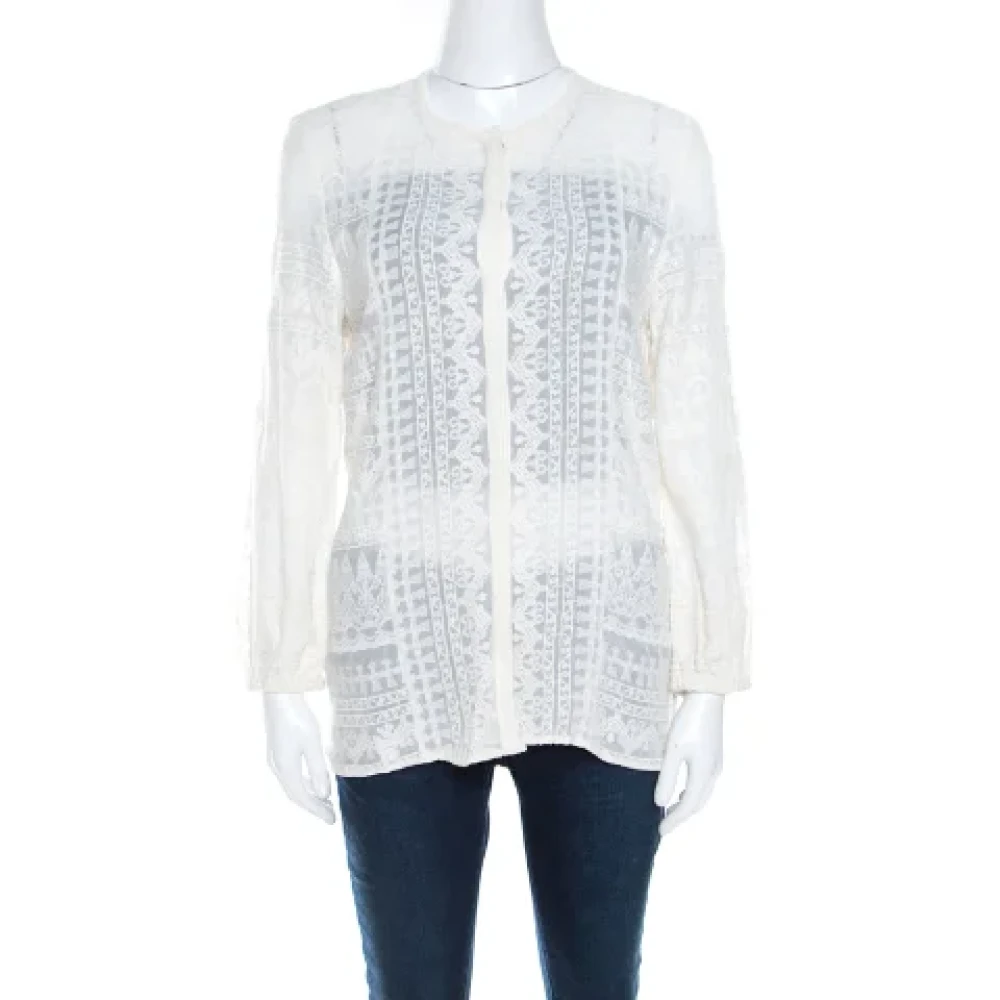 Isabel Marant Pre-owned Lace tops White Dames