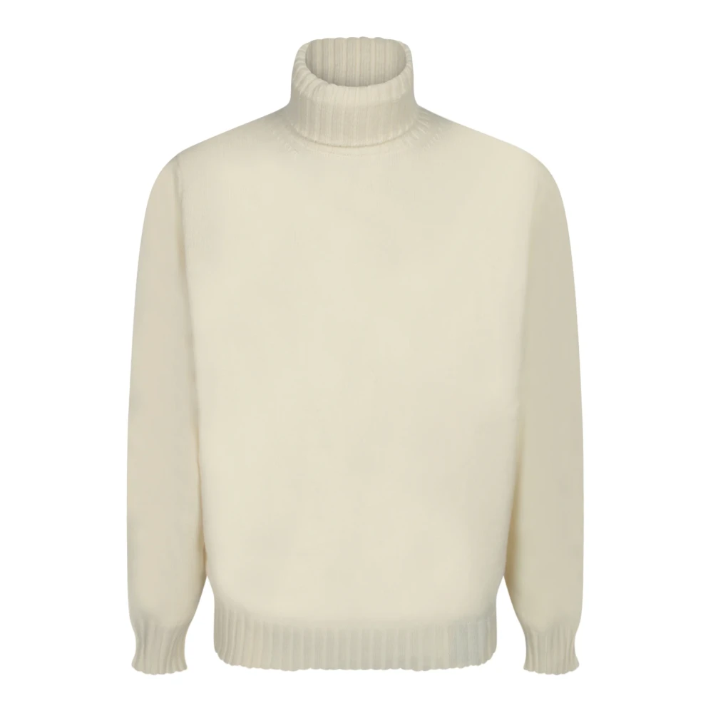 Filippo De Laurentiis Beige Turtlenecks, Male, 2XL, Turtleneck Jumper