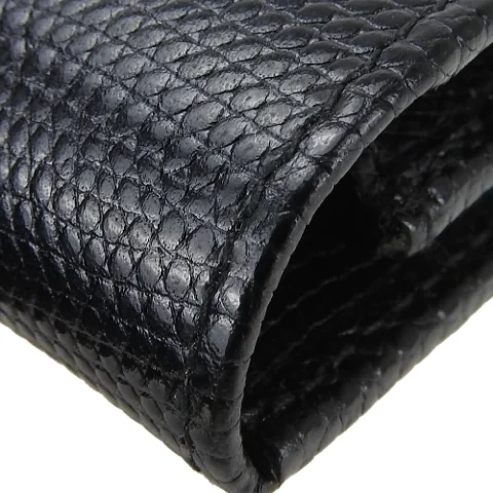 Salvatore Ferragamo Pre-owned Leather wallets Black Dames
