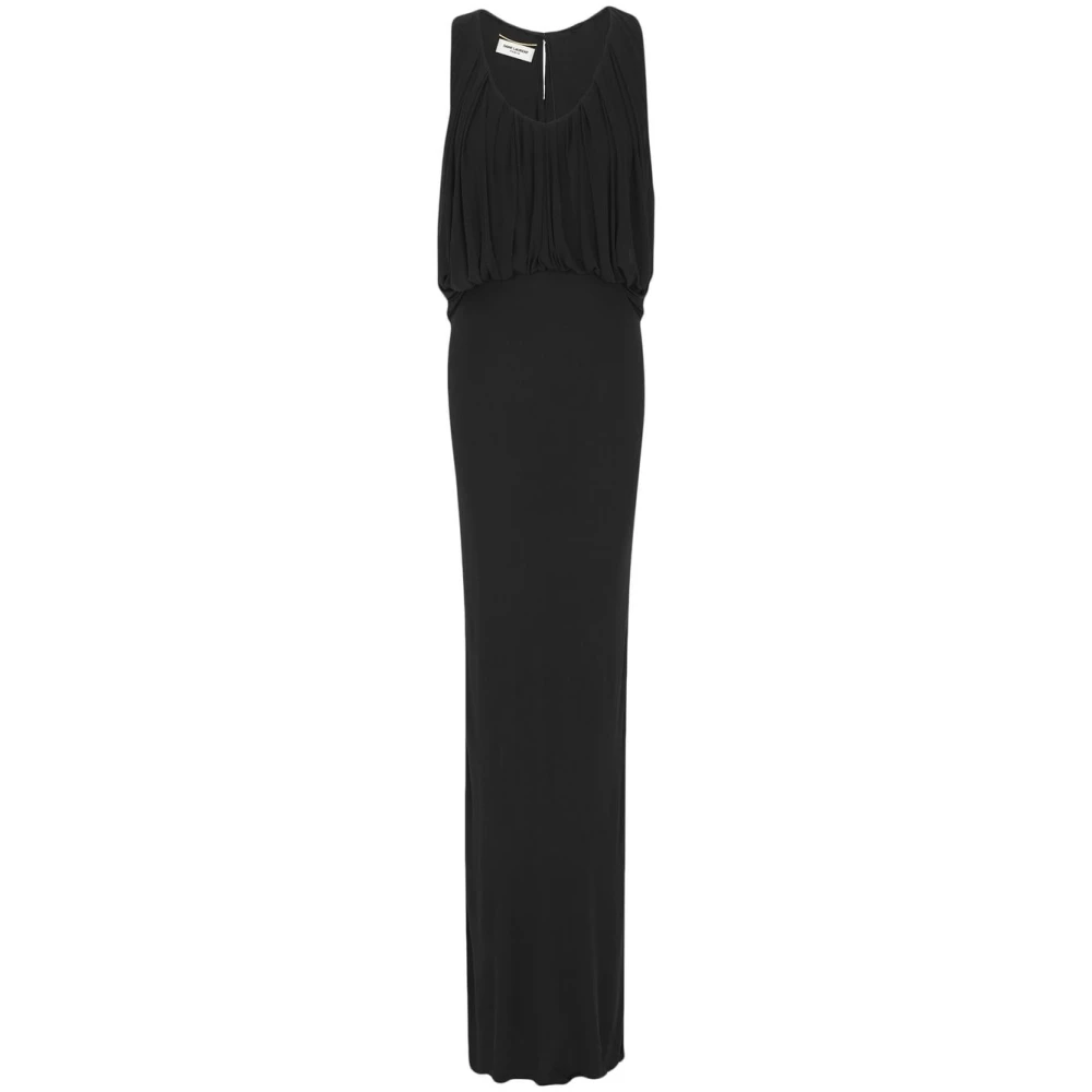 Saint Laurent Women's Black Dresses - Gowns - M - Dresses