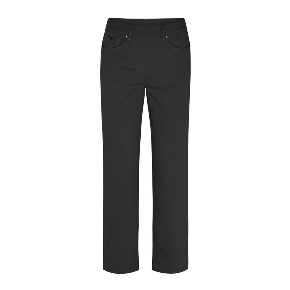 LauRie Straight Jeans Black Dames