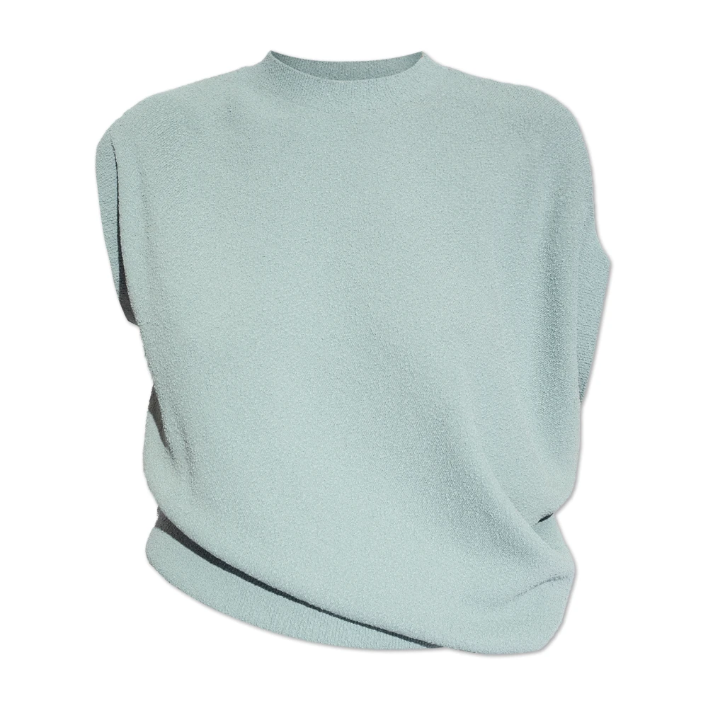 Fendi Asymmetrische trui Blue Dames