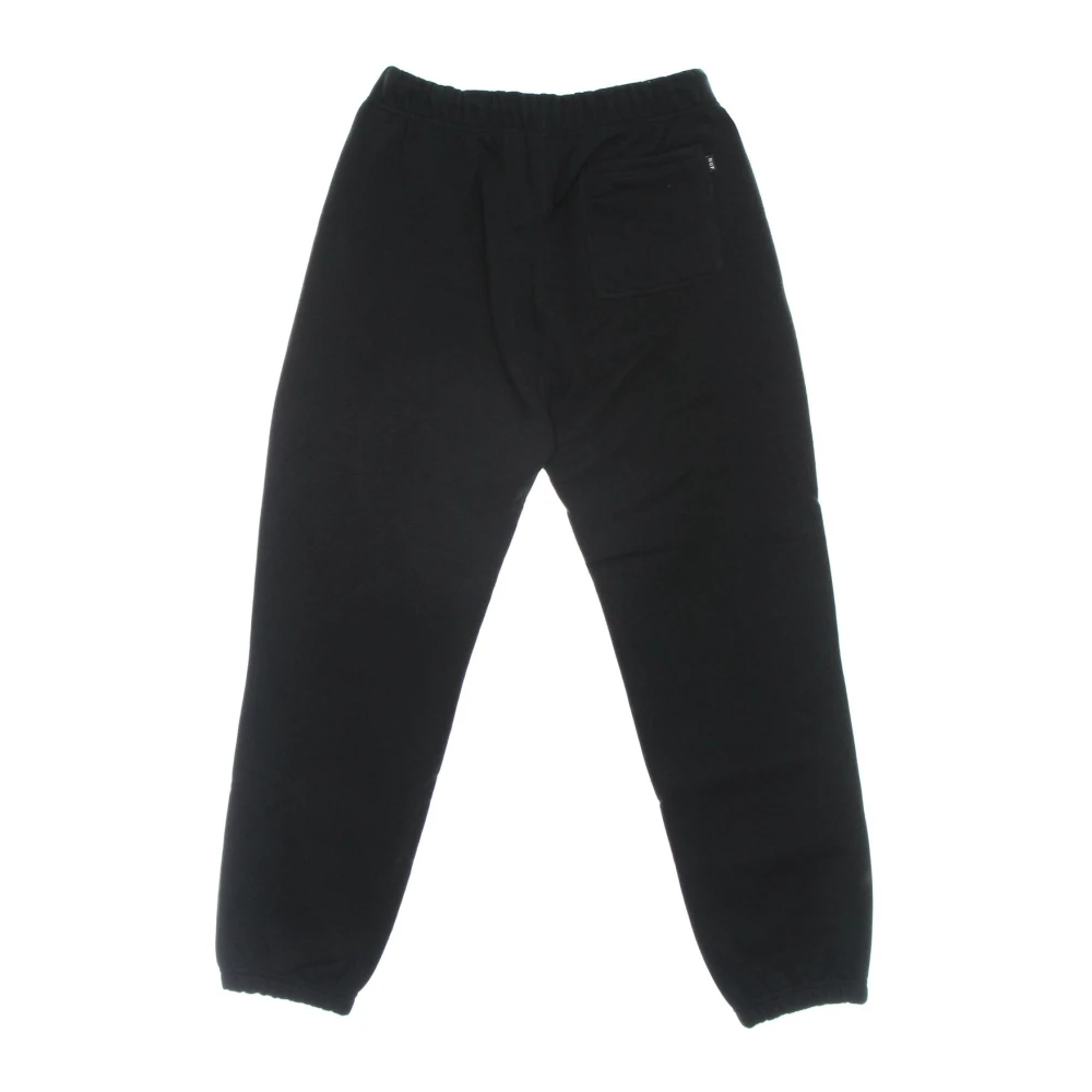 HUF Zwarte Playboy Konijn Hoofd Fleece Broek Black Heren