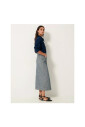 jupe-midi-en-melange-coton-combinaison