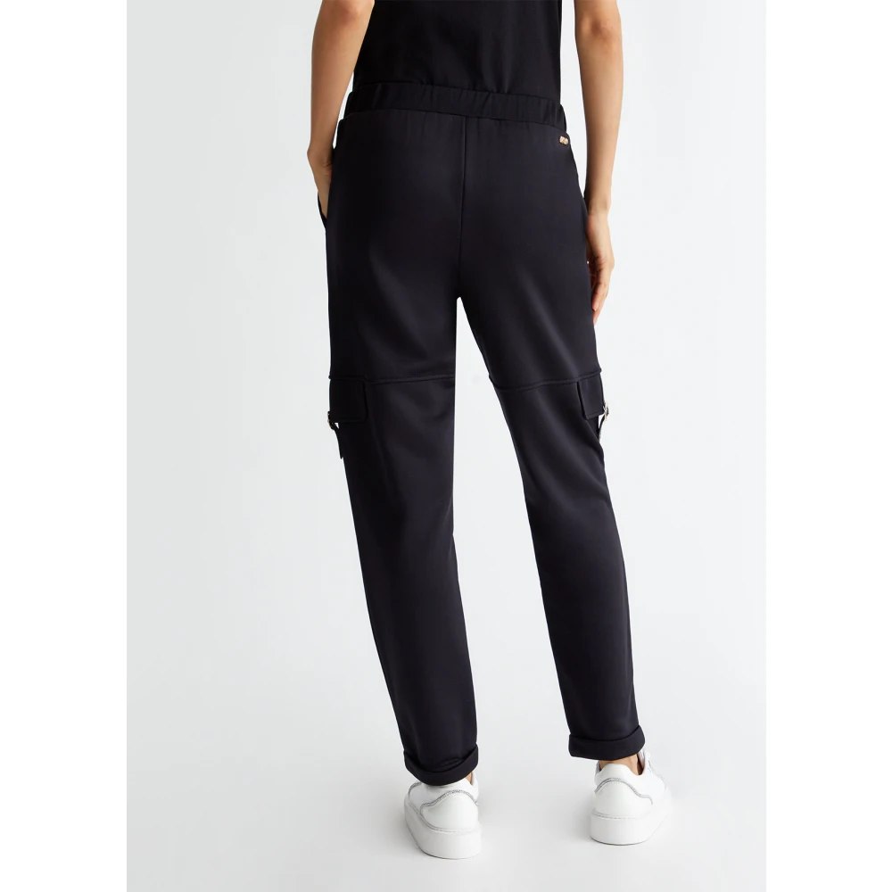 Liu Jo Cargo Sweatpants Black Dames