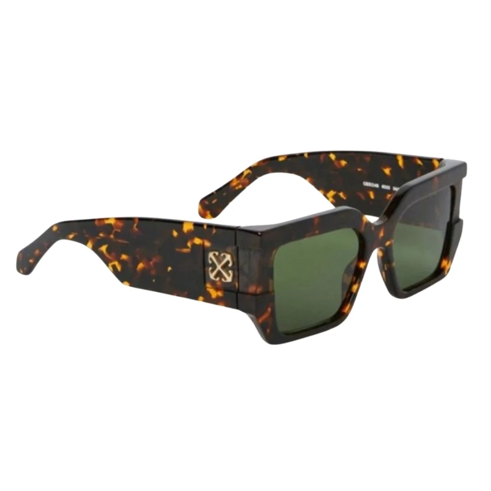 Off White Oeri148s25pla Dover Square Acetate Sunglasses - Havana Green - Image 2