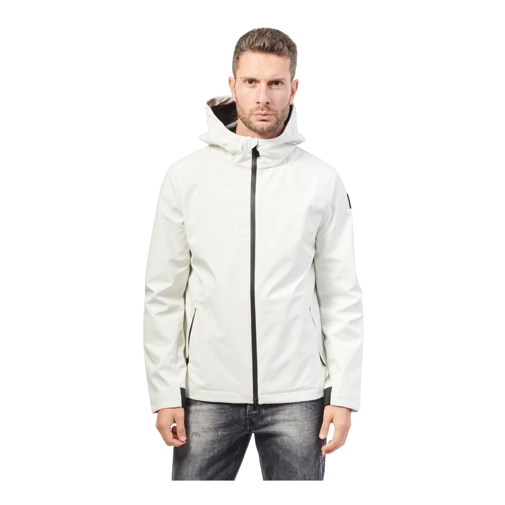 Suns Hoogwaardige witte nylonjas White Heren