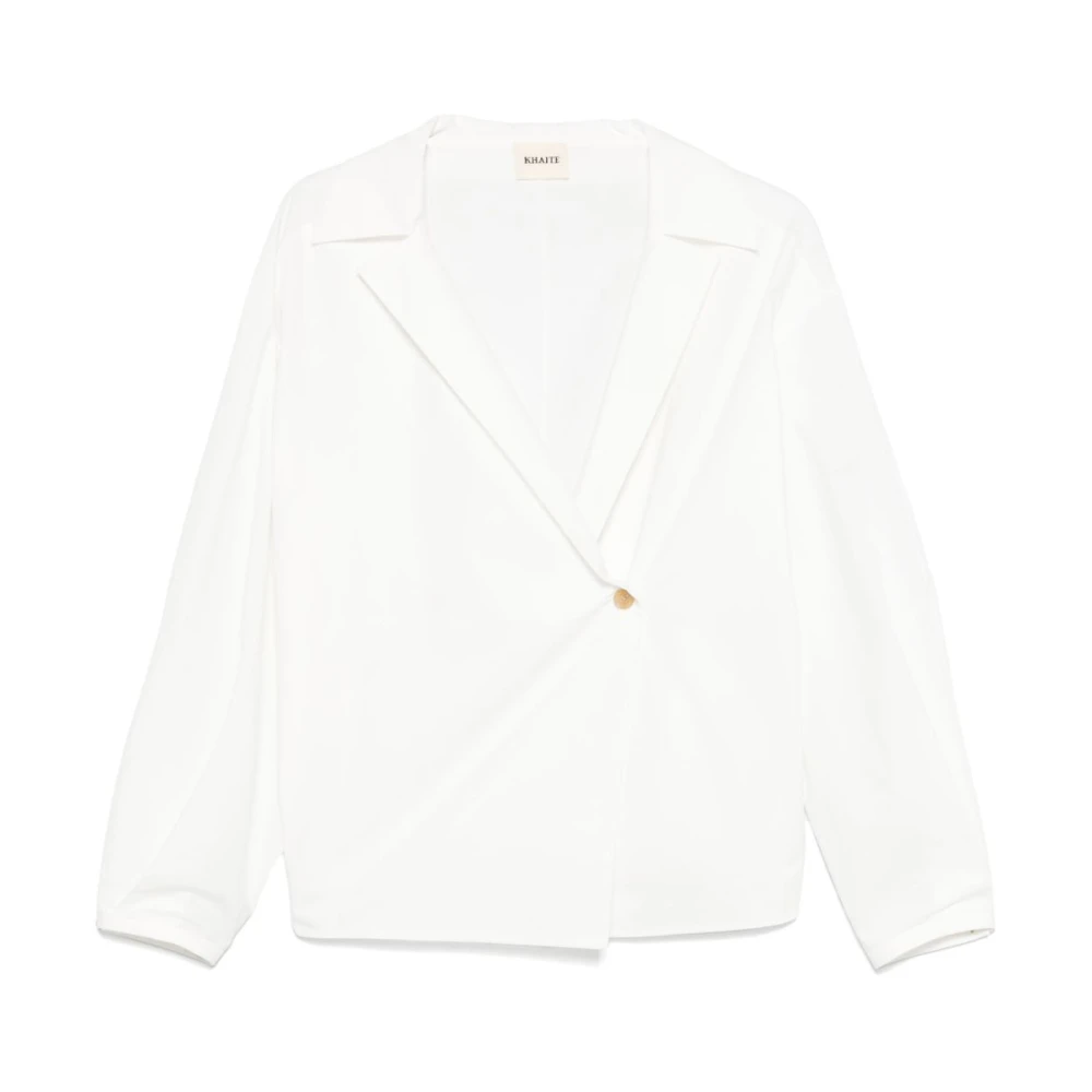 Khaite Witte Ashton Shirt White Dames