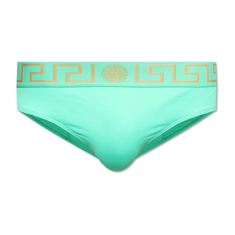 Versace Zwembroek Green Heren