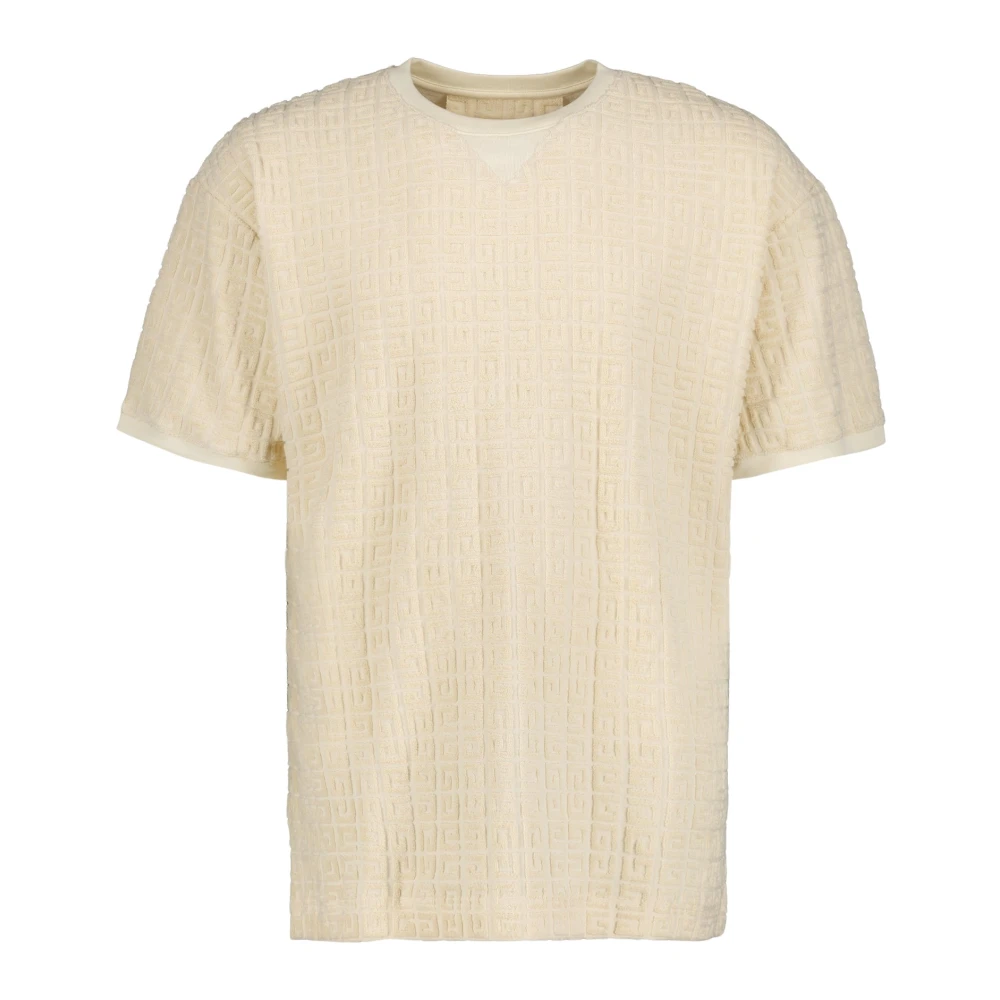 Givenchy Beige 4G T-shirt Herfst-Winter Collectie Beige Heren
