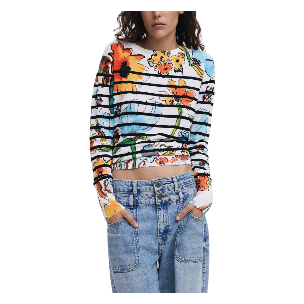 Desigual Lente Zomer Dames Sweatshirt Collectie Multicolor Dames