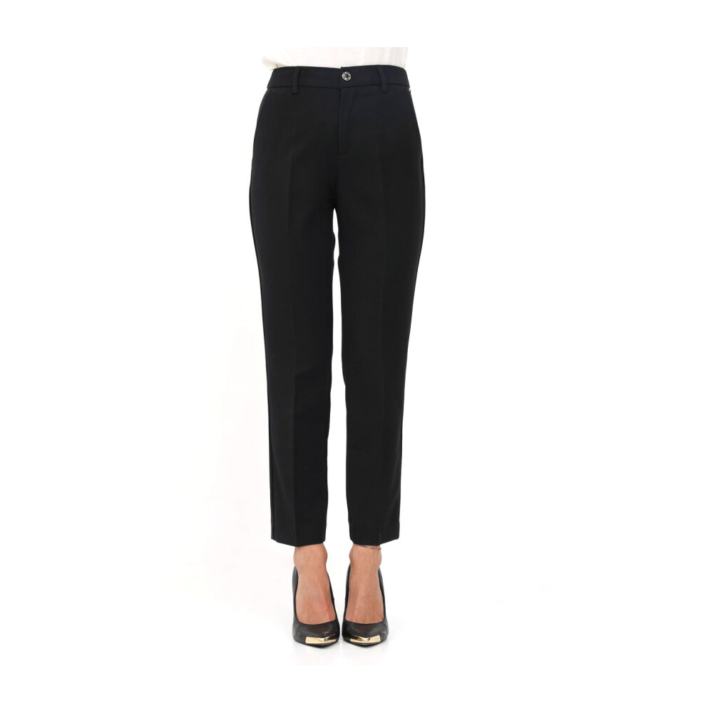 Pantaloni neri outlet da donna