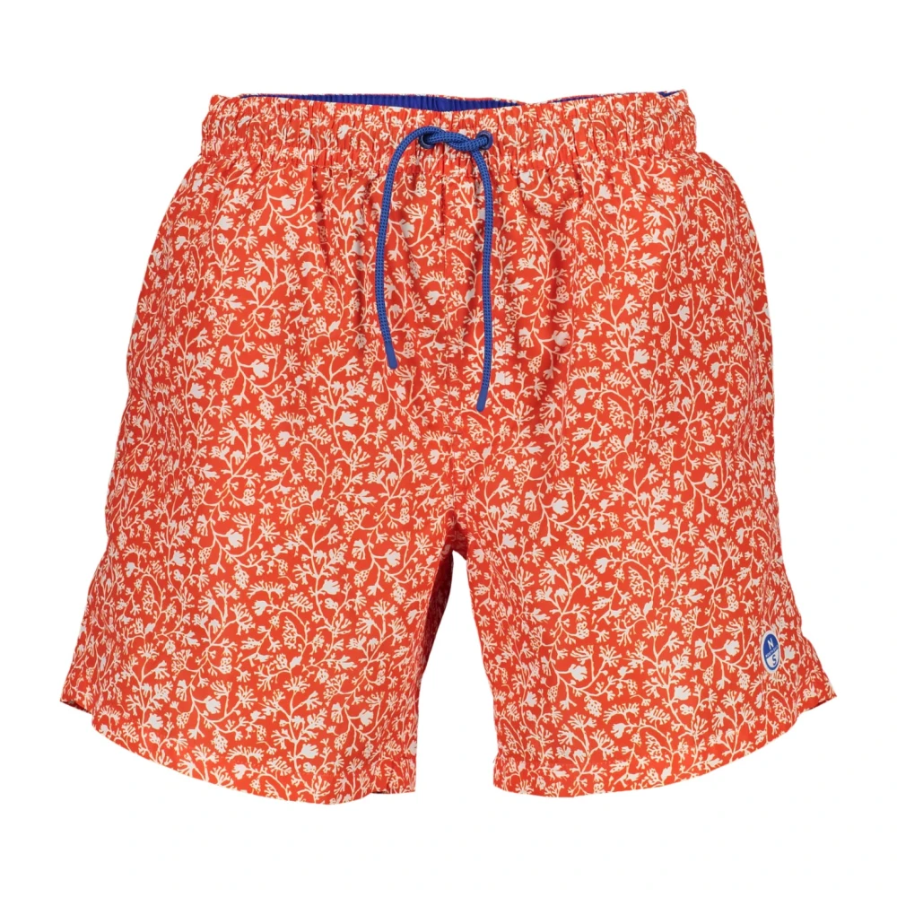 North Sails Men's Red Beachwear, L, Clothing
