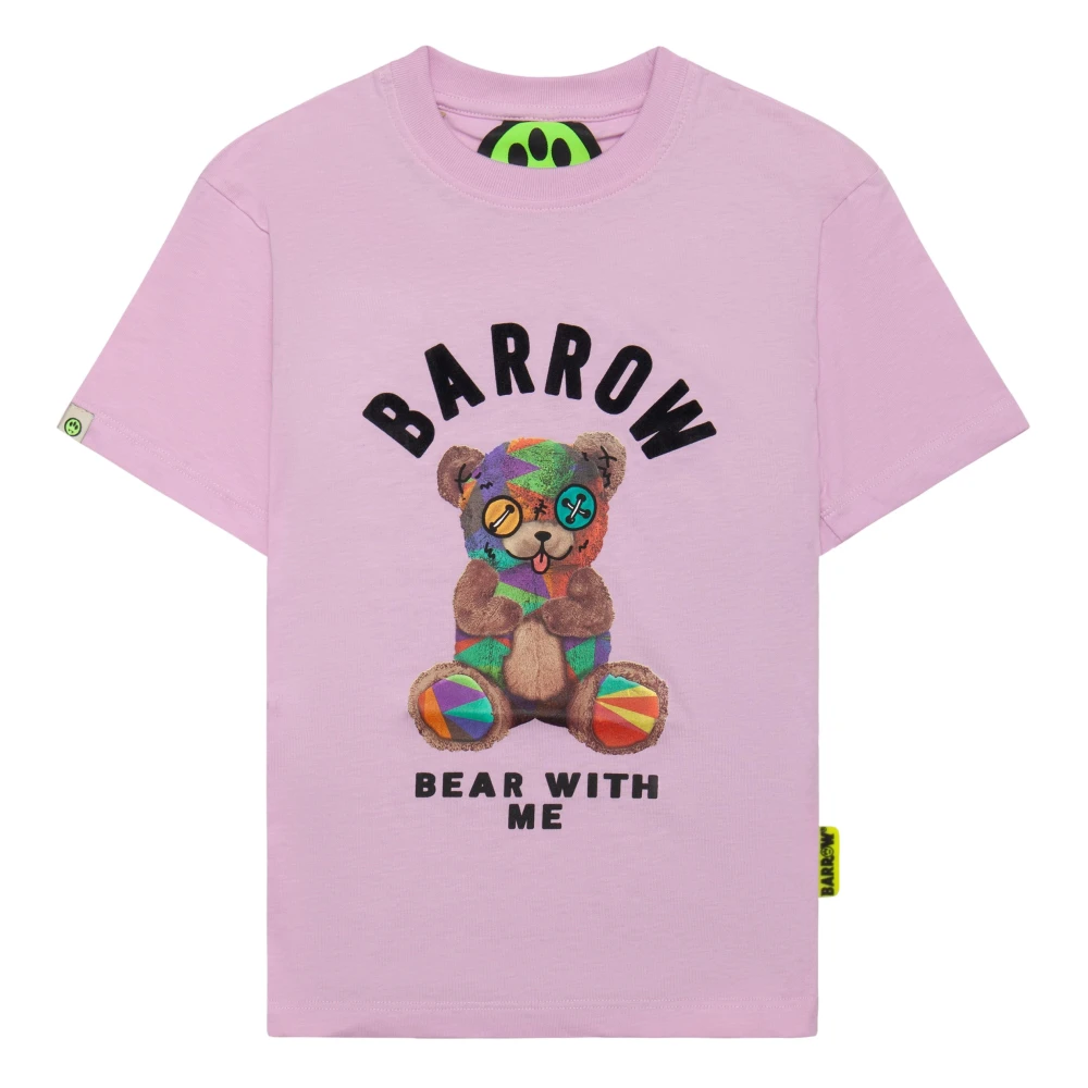 Barrow Barn T-shirt Bear With Me Purple, Unisex