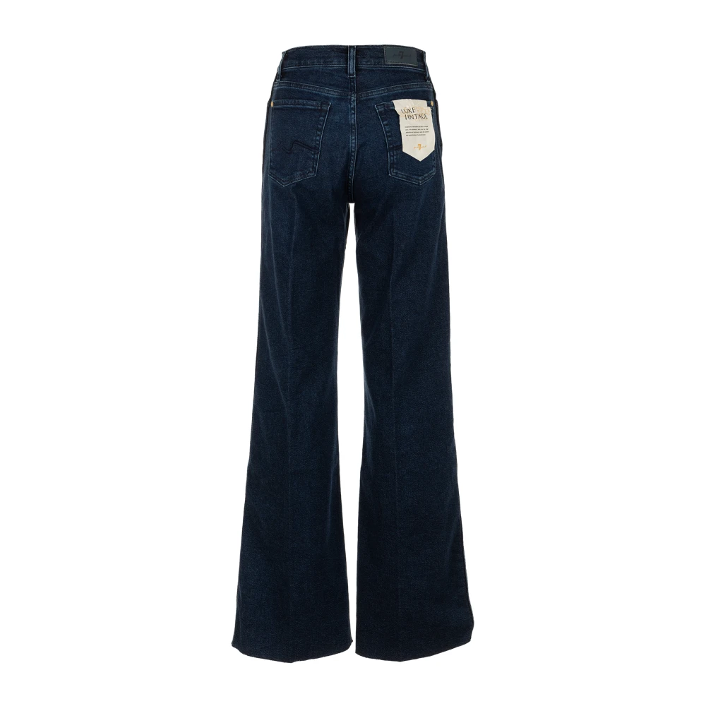 7 For All Mankind Lotta Luxe Vintage Paradise Jeans Blue Dames