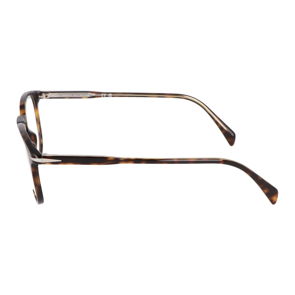 Eyewear by David Beckham Iconische retrostijl bril Brown Unisex
