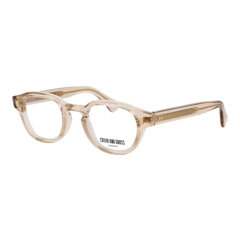 Cutler And Gross Stijlvolle Optische Bril voor Dagelijks Gebruik Yellow Unisex