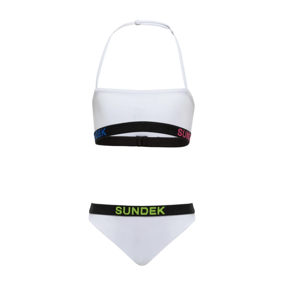 Sundek Fluo bikini bikini White, Flicka