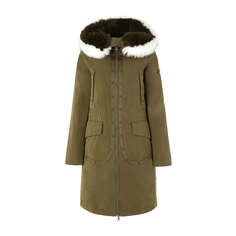 Peuterey Women's Green Giubbino - Parkas - Xs - Coats
