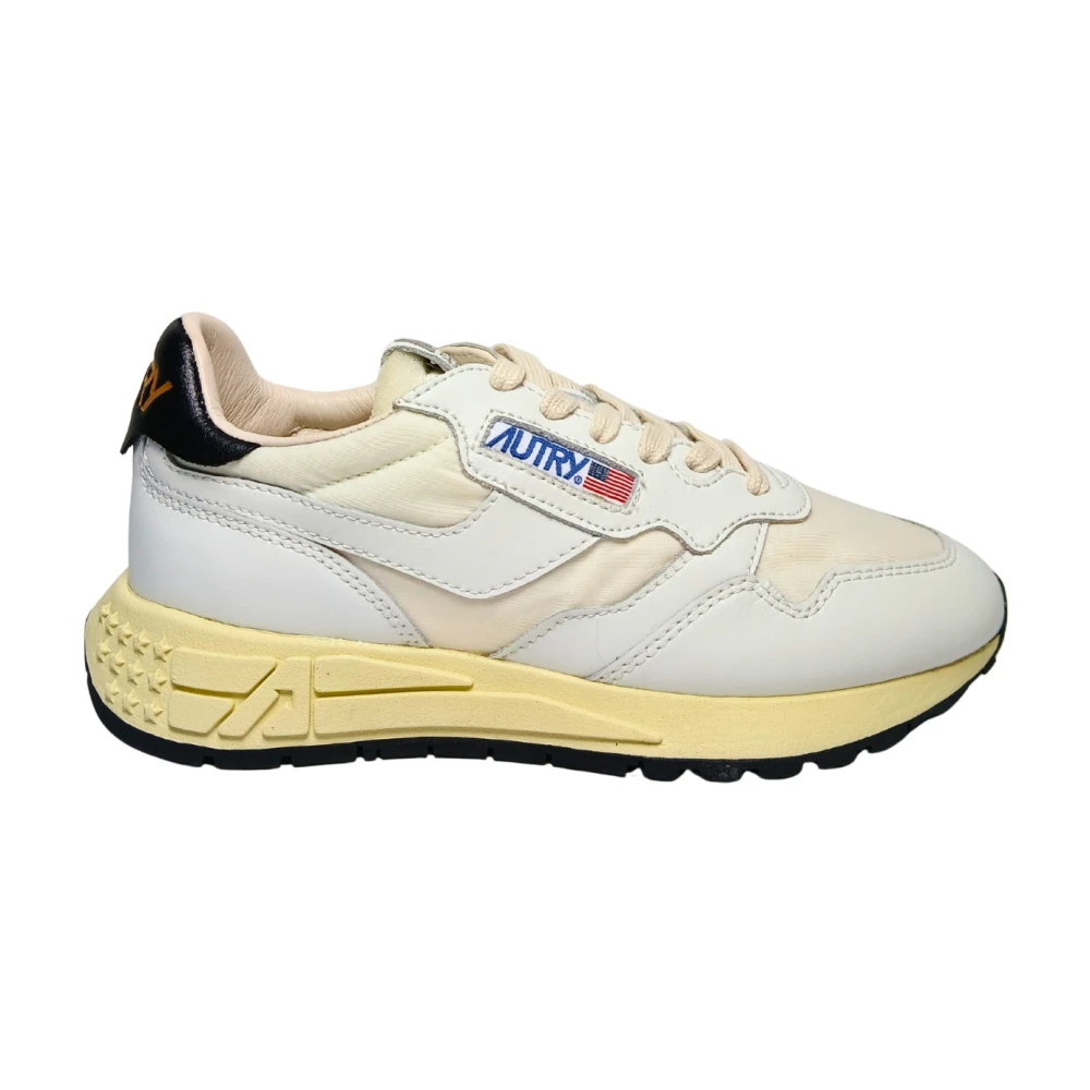 Autry Men's White Sneakers, 5 Uk, Medalist Low