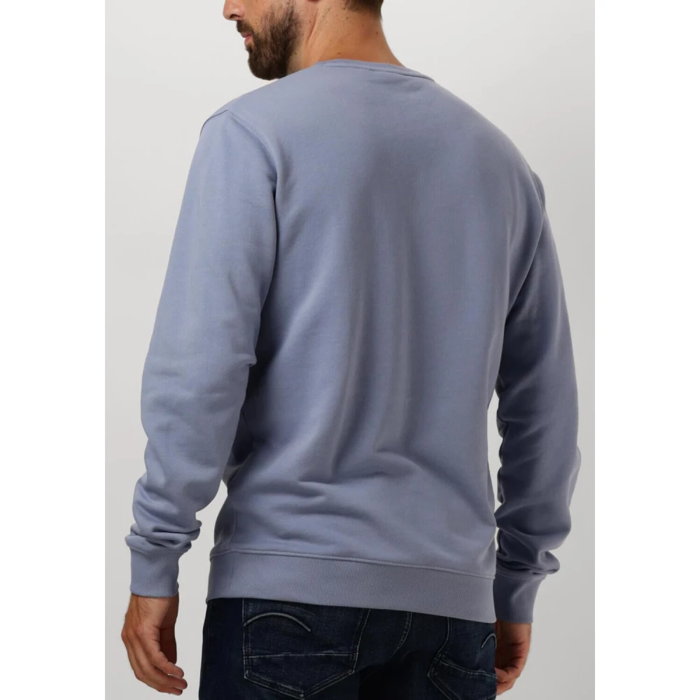 Lyle & Scott Lichtblauwe Crew Neck Sweater Blue Heren