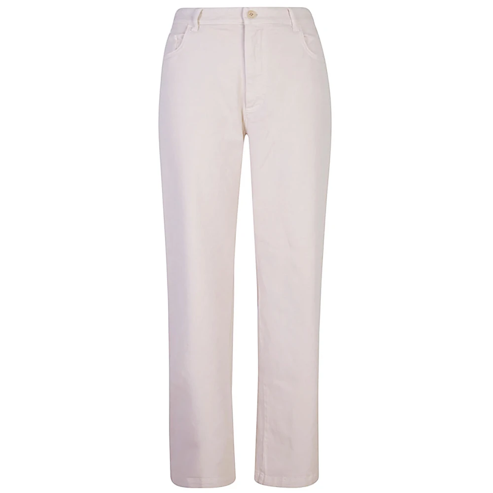 Barena Venezia Witte Broek Aw24 White Dames