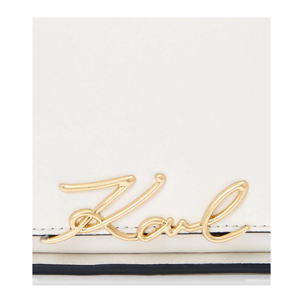 Karl Lagerfeld Stijlvolle Crossbody Handtas Beige Dames