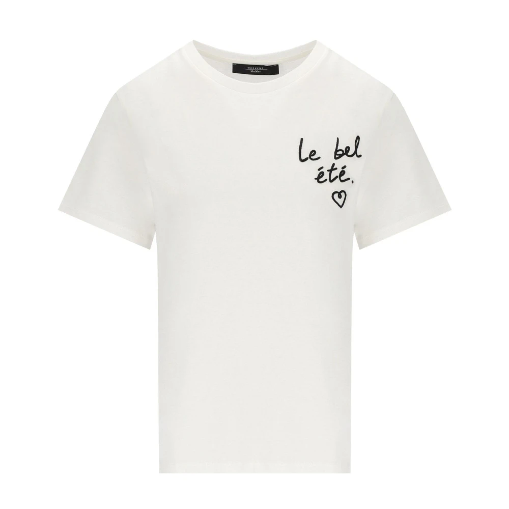 Weekend Max Mara Women's White Bora T-Shirt - T-Shirts - S - Tops