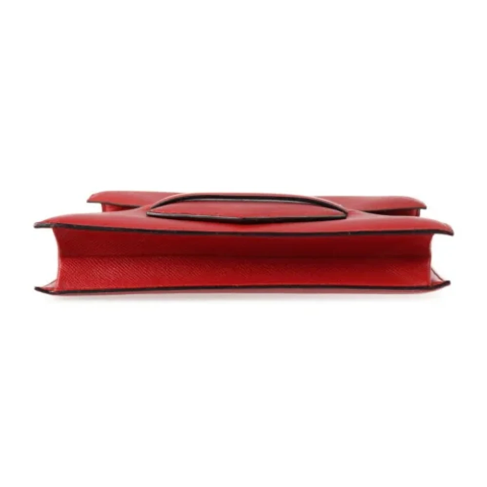 Hermès Vintage Pre-owned Fabric clutches Red Dames