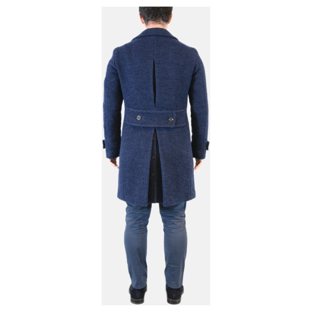 L.b.m. 1911 Dubbelbreasted Teddy Jas van Wol Blue Heren