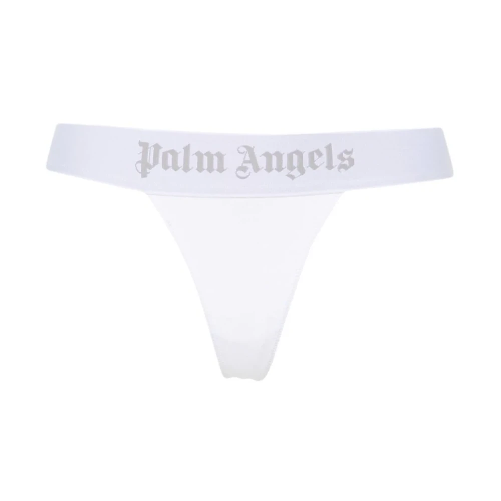 Palm Angels Wit ondergoed met elasche tailleband White Dames