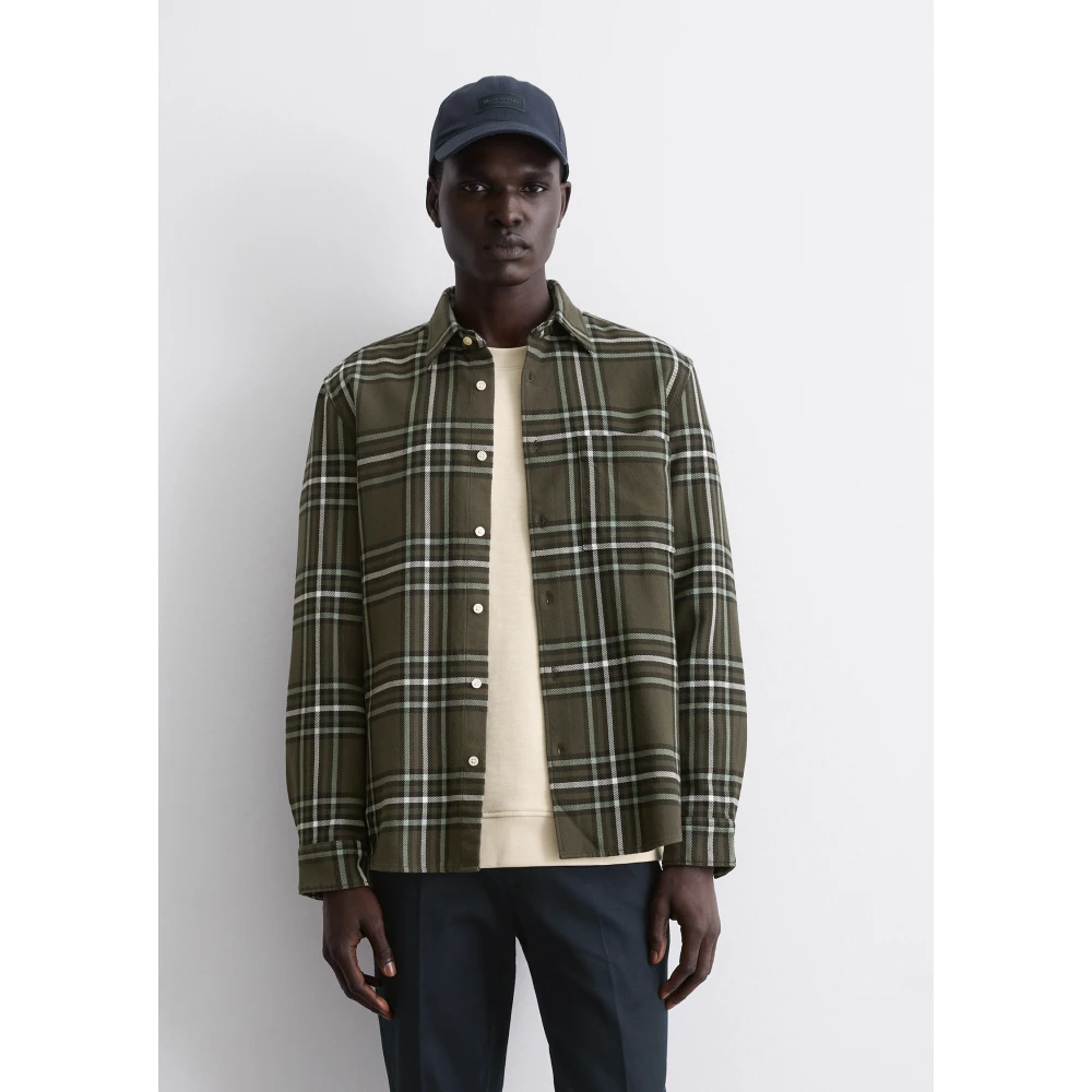 Marc O'Polo Gewoon overhemd Green Heren