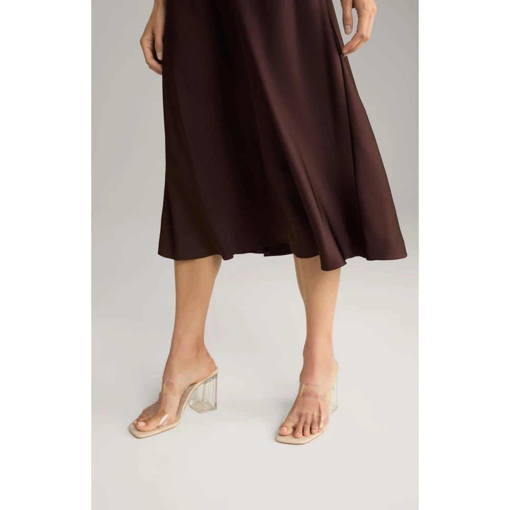 Joop! Satijnen rok voor vrouwen Elegant en universeel Brown Dames