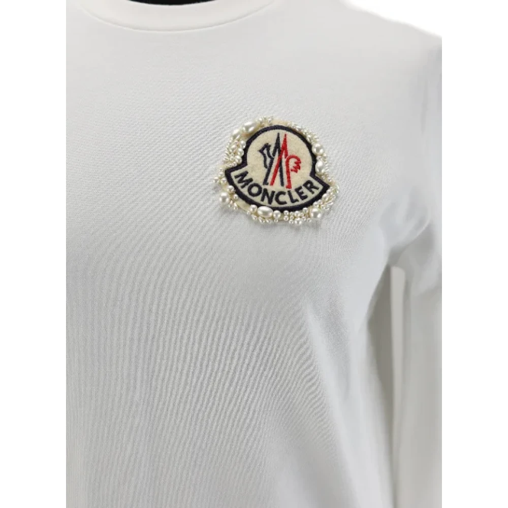 Moncler Pre-owned Cotton tops White Dames